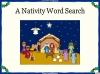 A Nativity Word Search Teaching Resources (slide 1/8)